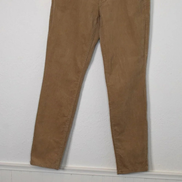 Old Navy The Rockstar Corduroy Pants Sz 10 Skinny Low Rise Camel Khaki Y2K 90s - Picture 3 of 16